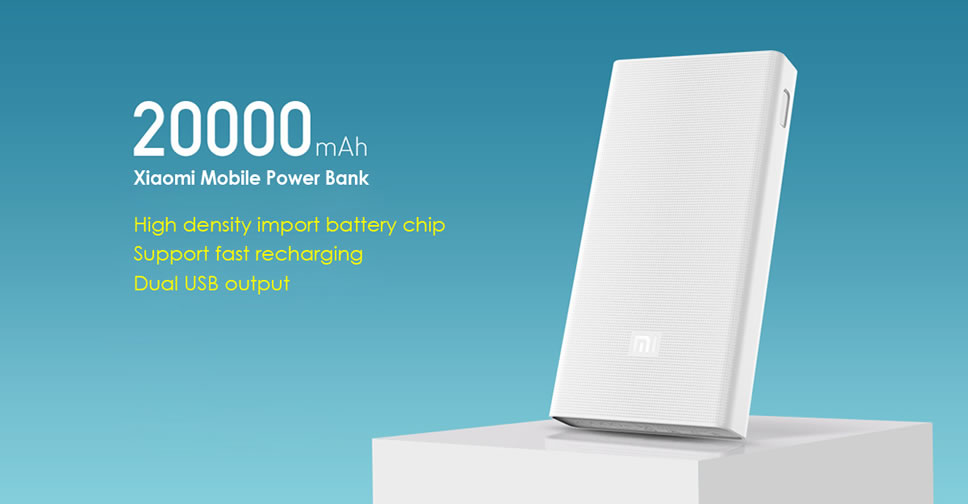 Xiaomi Mi Power Bank 3 Pro 20000мaч