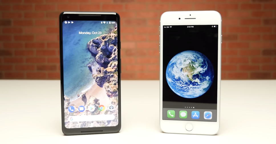 iPhone-8-Plus-vs-Google-Pixel-2-XL-Speed-Test