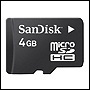 Sandisk MicroSD 4GB