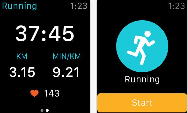 Runkeeper-watch