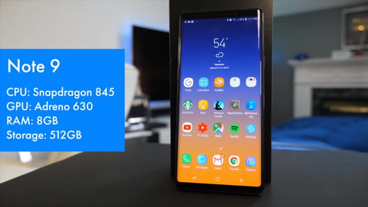 note 9 spec