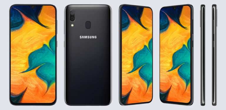 samsung galaxy a30 black