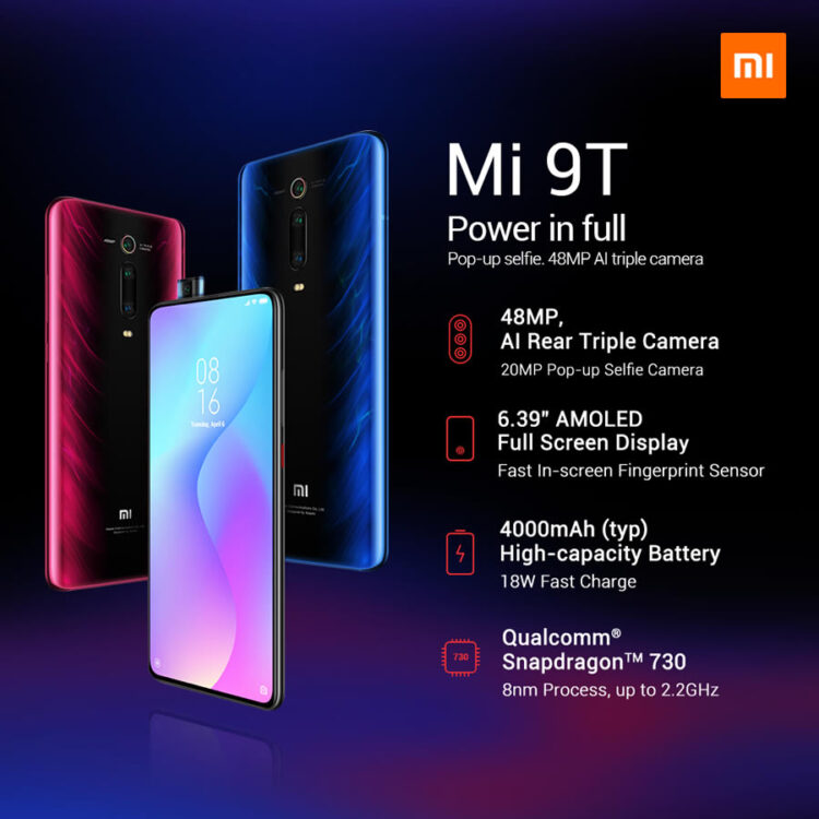 Mi9t xiaomi аккумулятор