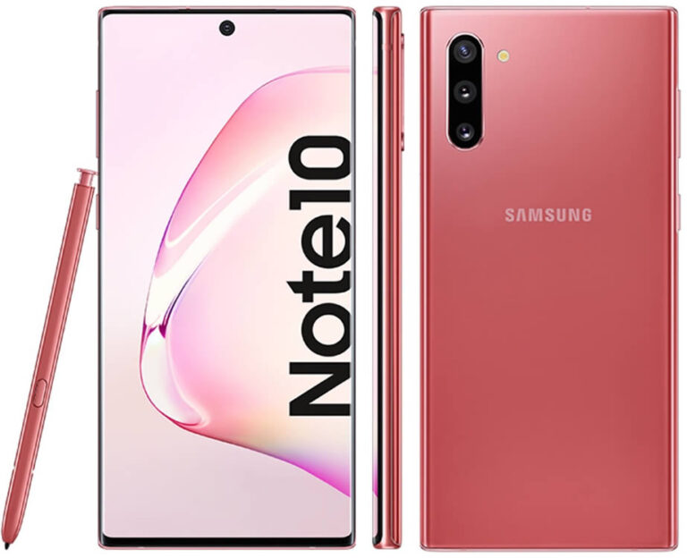 note 10 lite pink