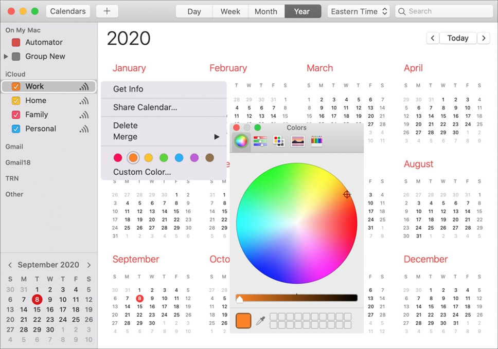 calendar for macbook and ipad and iphone