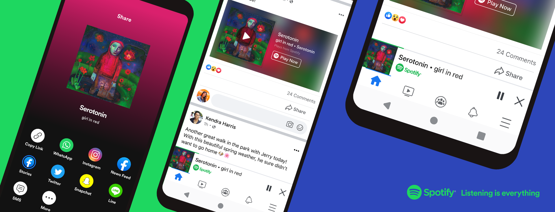 ฟังเพลง Spotify โดยตรงบนแอป Facebook ได้แล้ว  เปิดประสบการณ์ใหม่ผ่านมินิเพลเยอร์ – Flashfly Dot Net