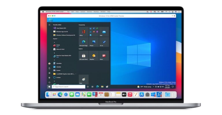 m1 parallels desktop windows 10