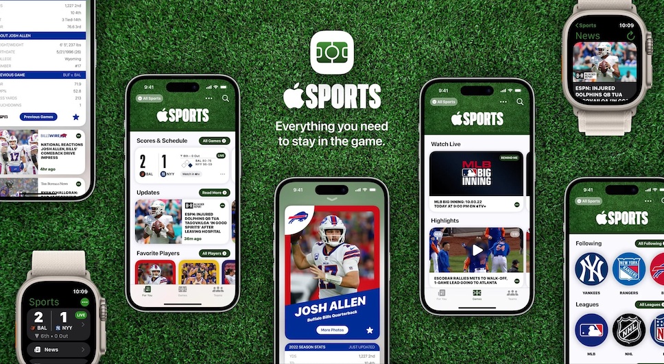 ชมคอนเซ็ปต์แอป Apple Sports สำหรับ Ios และ Watchos ไว้ติดตามความเคลื่อนไหวในวงการกีฬา  – Flashfly Dot Net