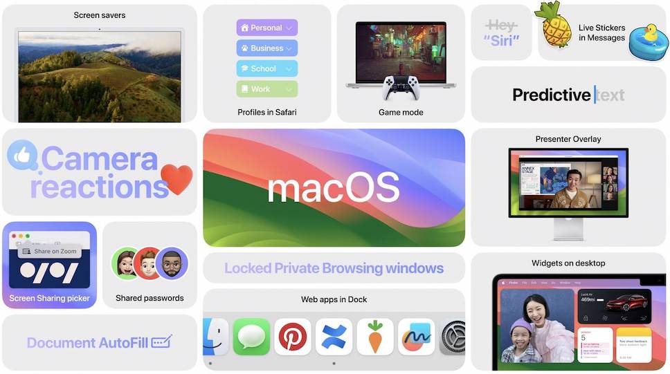 Apple เปดตว macOS Sonoma ระบบปฏบตการเวอรชนใหมสำหรบ Mac Flashfly Dot Net